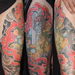 tattoos/ - Japanese Dragon Leg Sleeve Tattoo - 61630